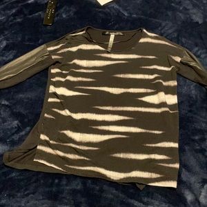 Black long sleeve short.